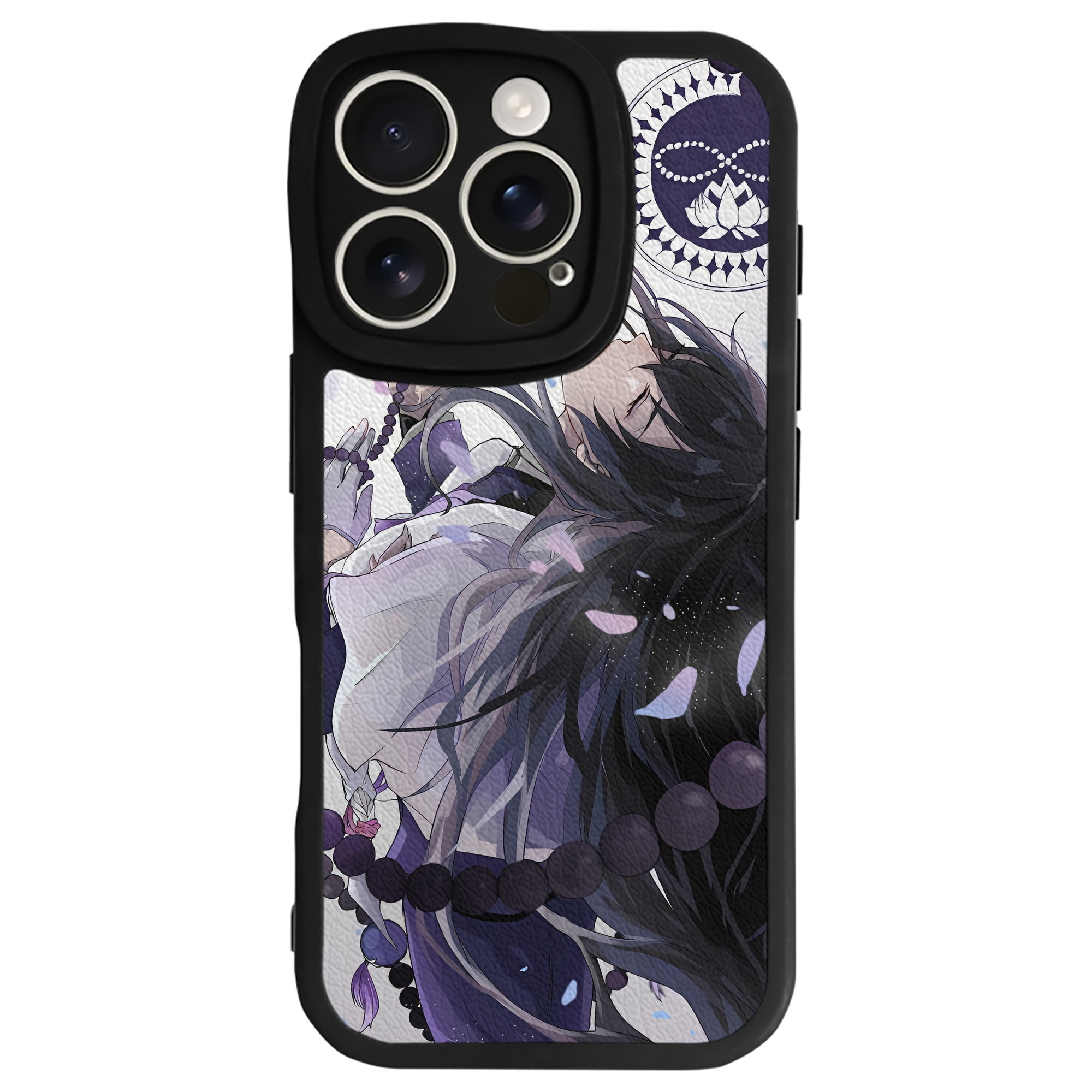 （画像用） 刀剣乱舞 Touken Ranbu 【iPhone 16シリーズ対応】シリコンスマホケース（レザー調） 材質：シリコン